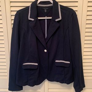 Tommy Hilfiger, womens Navy blazer size 2xxl